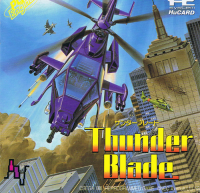 Thunder Blade JP PC Engine JP box art